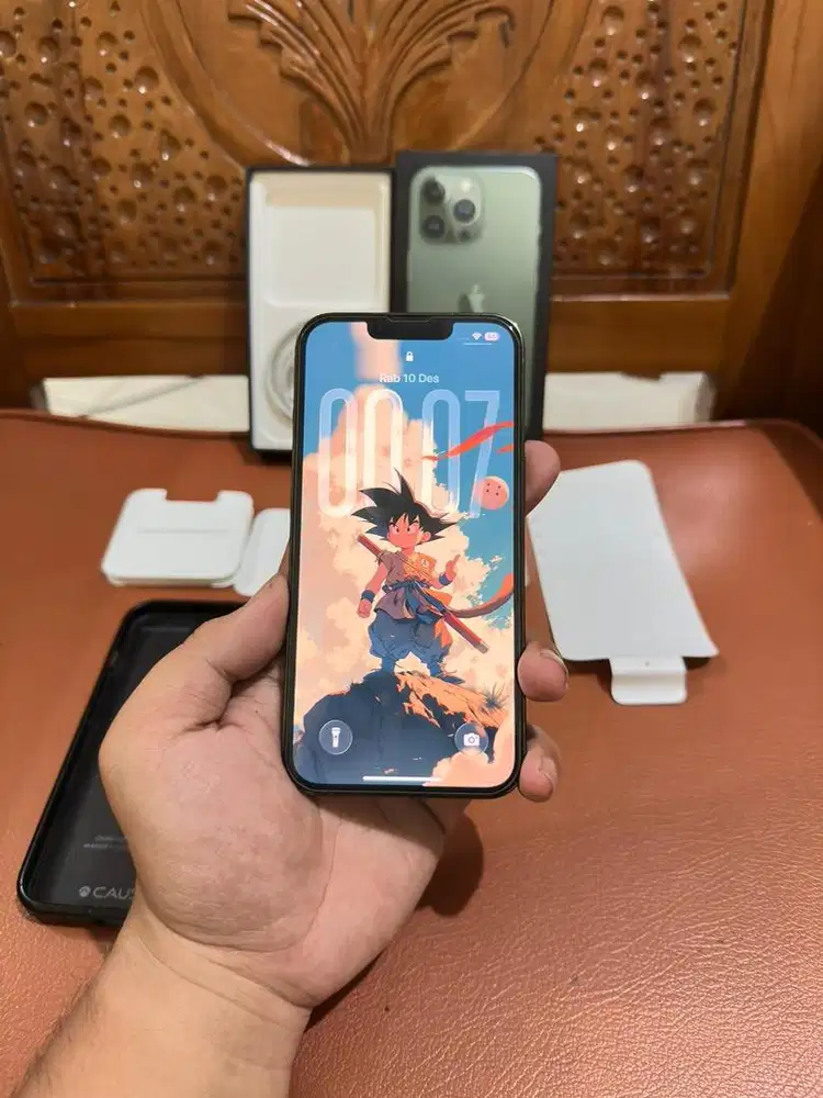 iPhone 13 Pro Alpine Green 256 GB Ex White List Pemakaian Lama