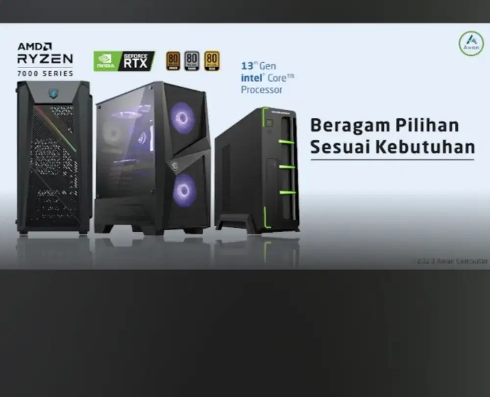 Jual komputer rakitan office -gaming-kantor-editing