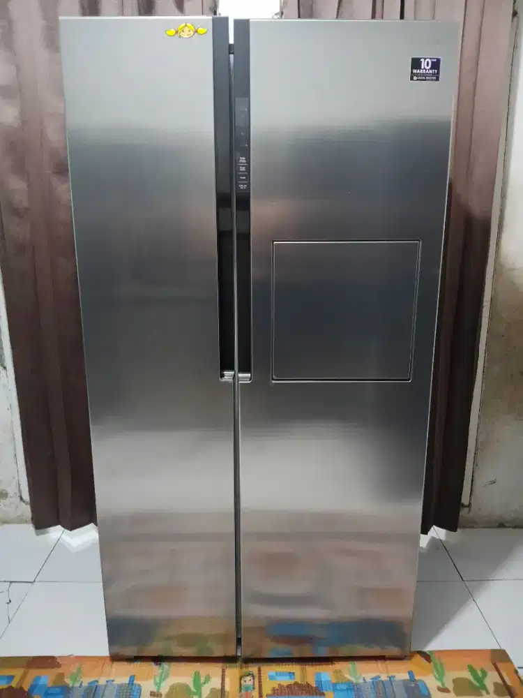 Dijual kulkas side by side samsung masih mulus