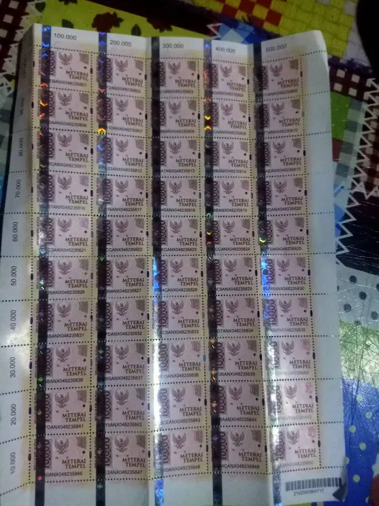 Materai Sepuluh Ribu