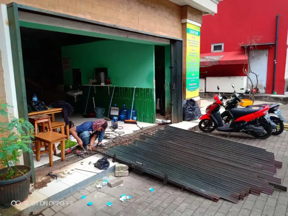 Ahli servis rolling door folding gate murah Jatinegara