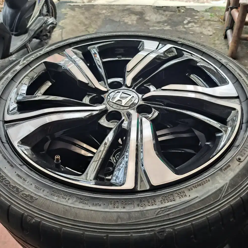 Velg dan ban ring 17 ori honda for civic hrv crv stream bisa tt