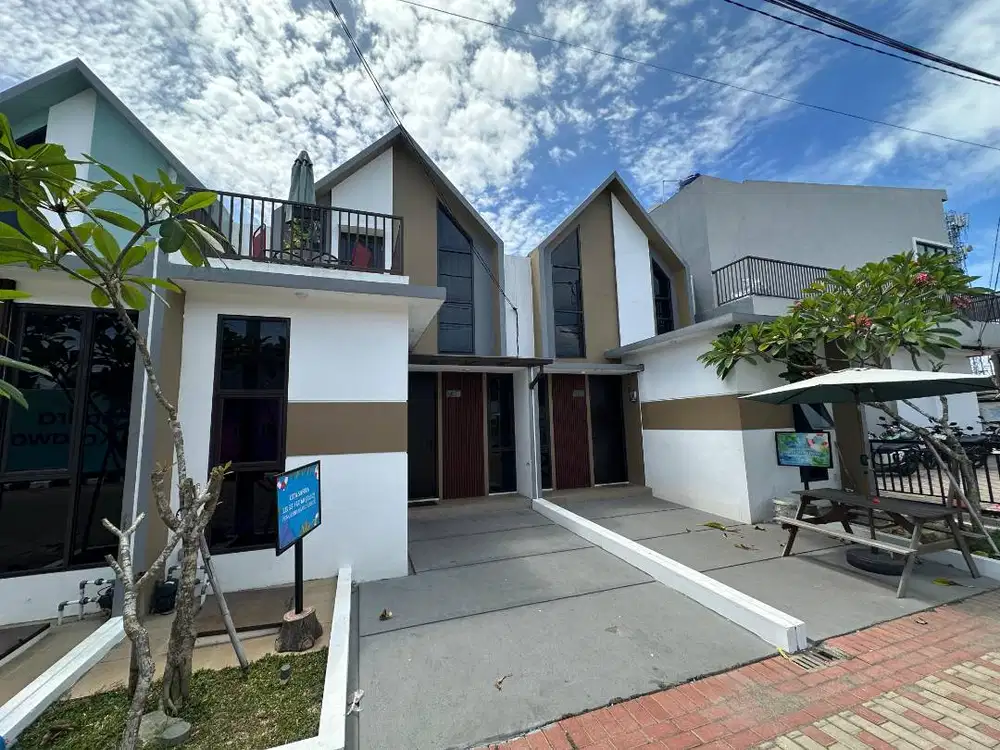 Rumah Cluster Siap Huni Fasilitas Kolam Renang Cicilan Ringan