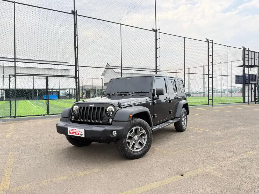 Jeep Rubicon 3.6 AT 2015 NIK 2014 Black KM 30rb Antikk Perfect