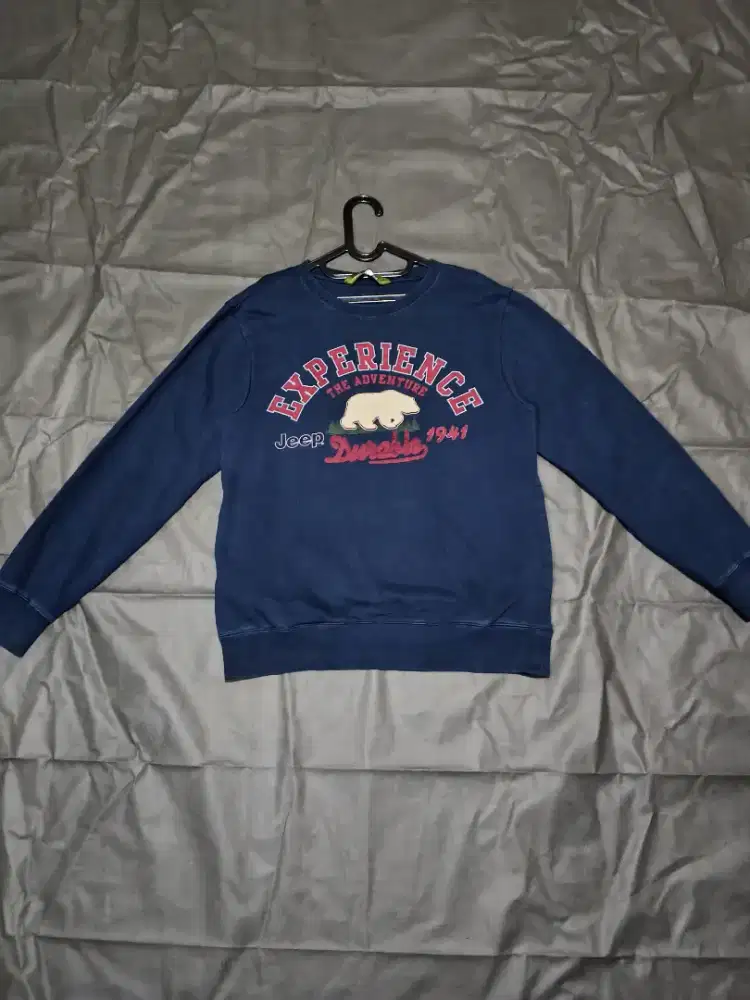 Crewneck Jeep Bordir Towel