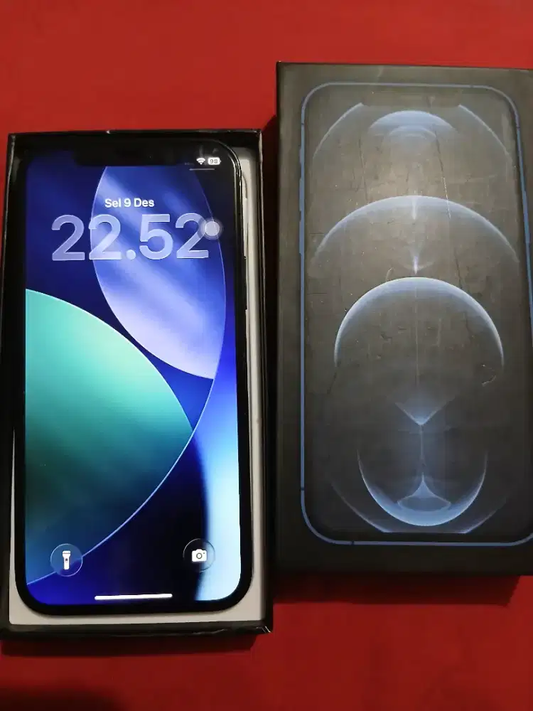 Iphone 12pro 128gb second pasific blue