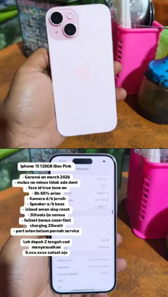 iphone 15 basic IBOX (Pinklady)