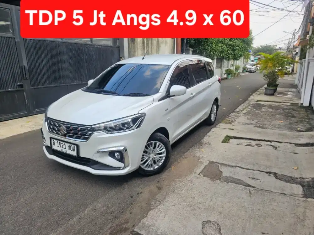 TDP 5 Jt Angs Termurah All New Ertiga GL 2024 Manual Putih Low Km