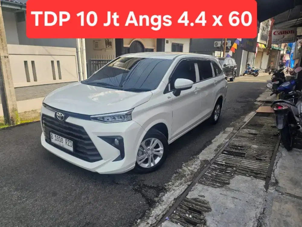 TDP 10 Jt Angs Termurah All New Avanza E 2024 Manual Putih Low Km