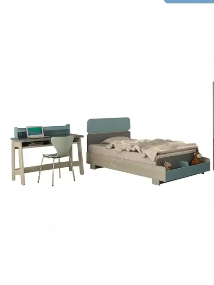 INFORMA SET KAMAR TIDUR ANAK BIRU PRELOVED