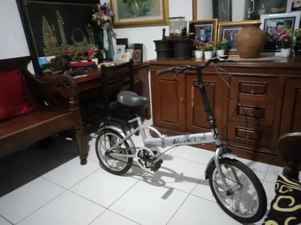 Jual murah sepeda lipat Aleoca