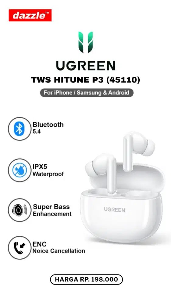 UGREEN TWS HITUNE P3 (45110)