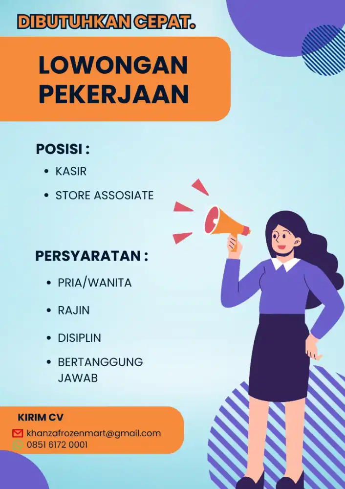LOWONGAN PEKERJAAN SPB & SPG STORE RETAIL