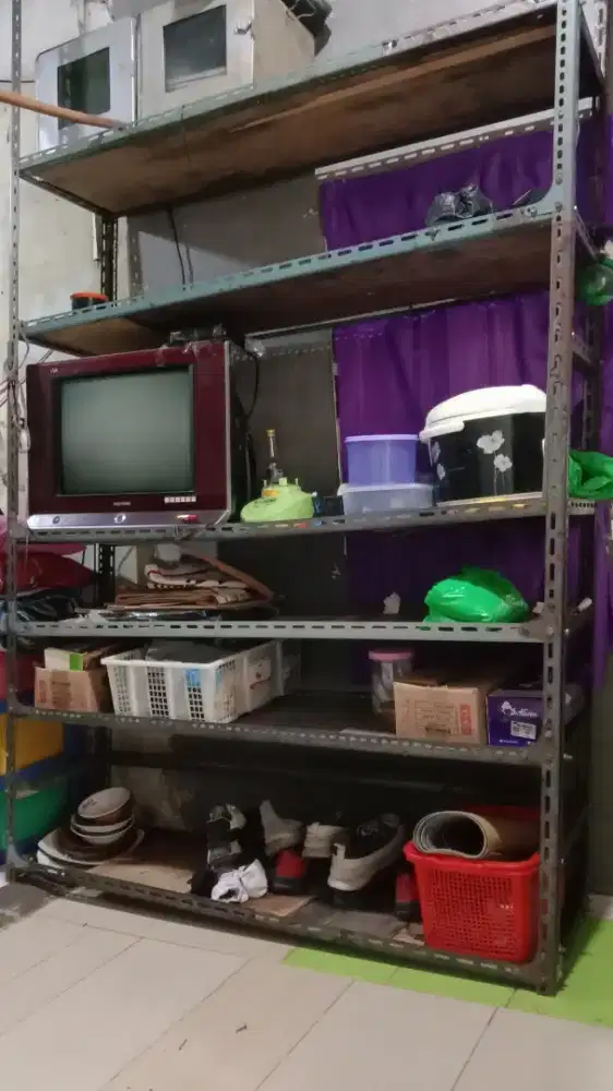 Di jual Rak besi siku bolong