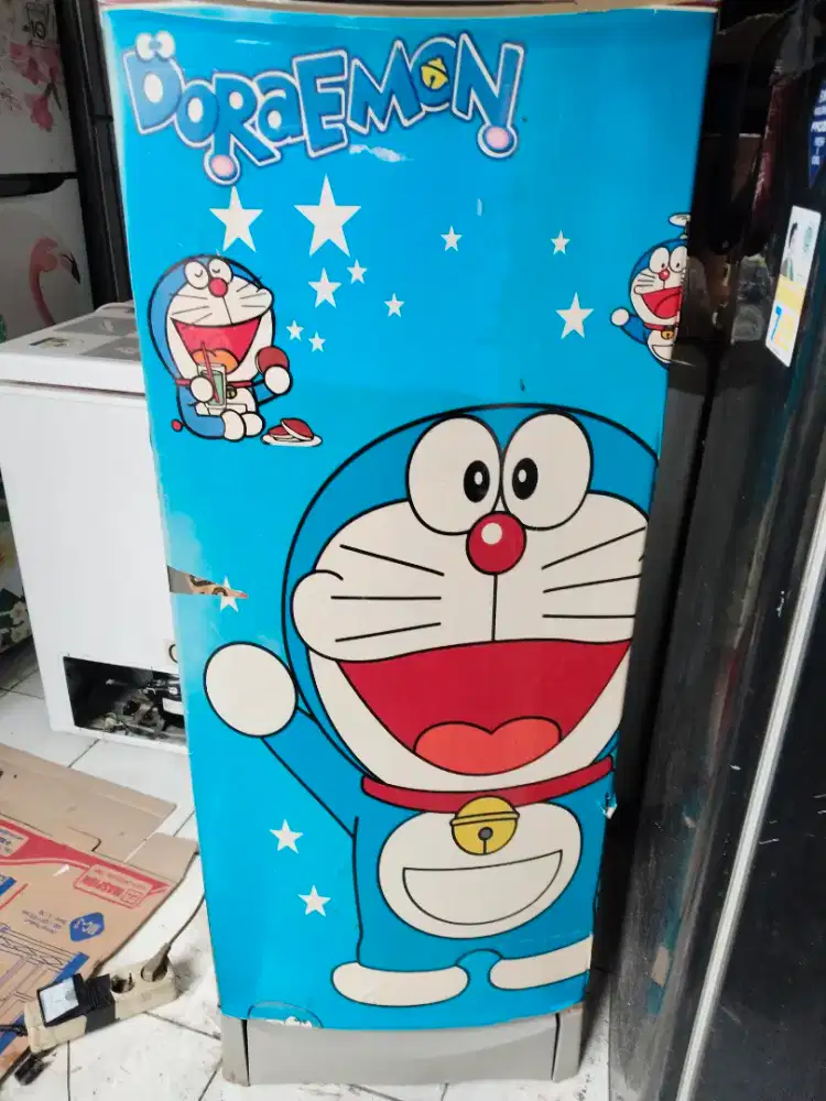 Kulkas 1pintu aqua normal komplit