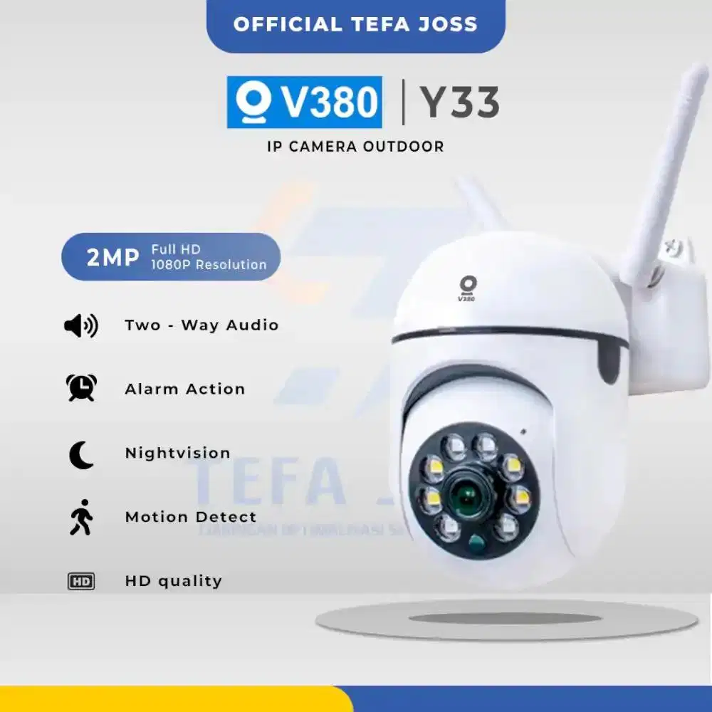 CCTV V380 Y33 Outdoor – Full HD, Harga Terjangkau!