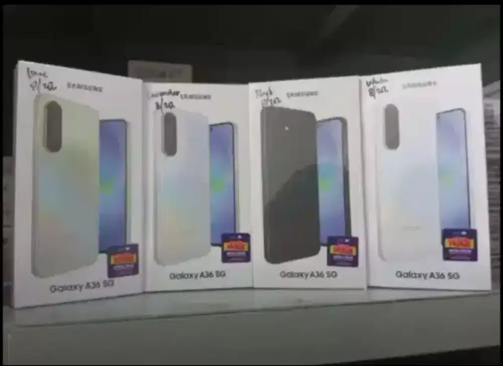 Samsung Galaxy A36 5G 8/256 - 12/256 BNIB Garansi Resmi SEIN
