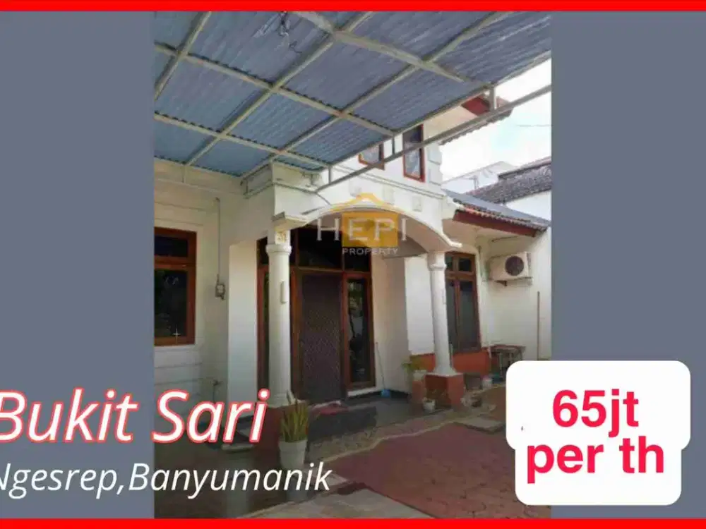 Rumah Cantik 1Lt Di Bukit Sari Dekat Undip