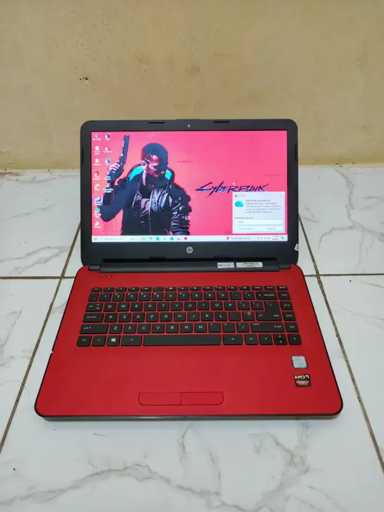 Hp 14 AM129TX Red Intel Core i5 Kabylike Gen 7 Ram 8Gb Dual VGA