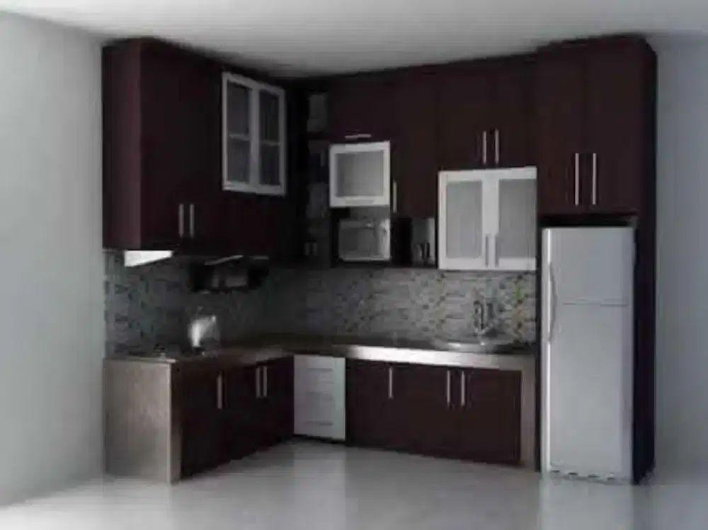 Kitchen set lemari rak tangga kamar anak partisi meja tv kasir