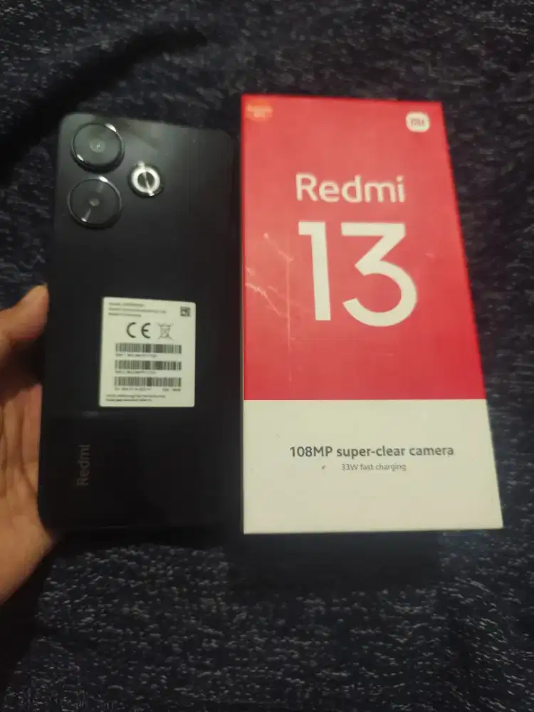 Redmi 13 ram 8/128gb fullset