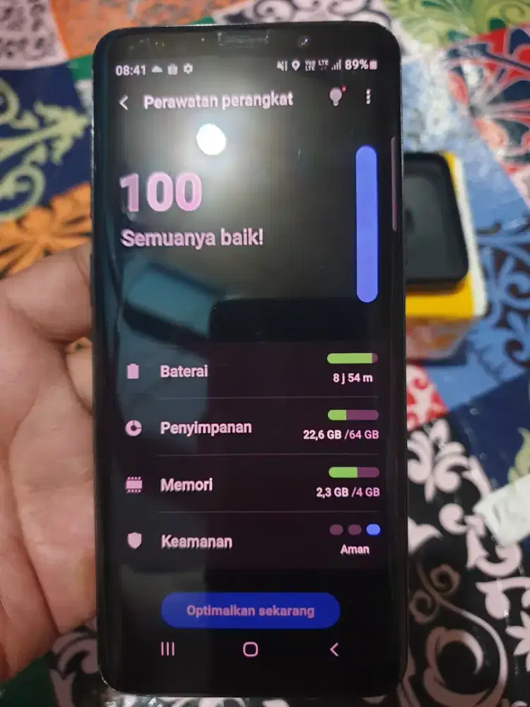 Hp samsung S9 ram 4/64