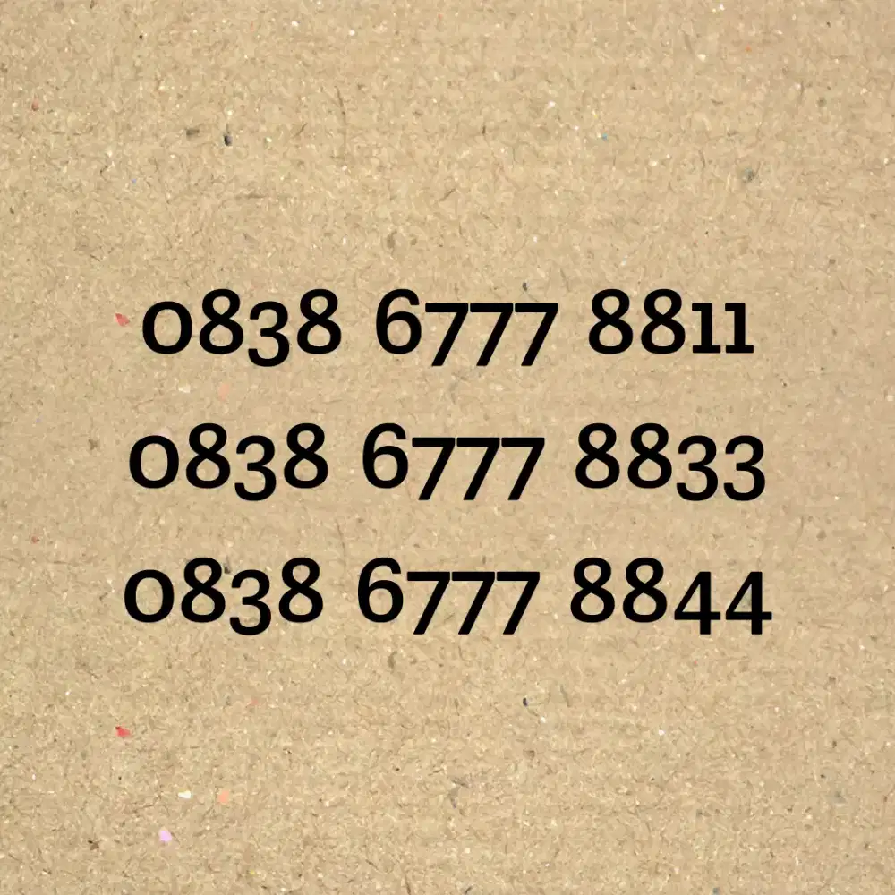 NO CANTIK AXIS SERI 677788AA PLUS BONUS KUOTA 3GB