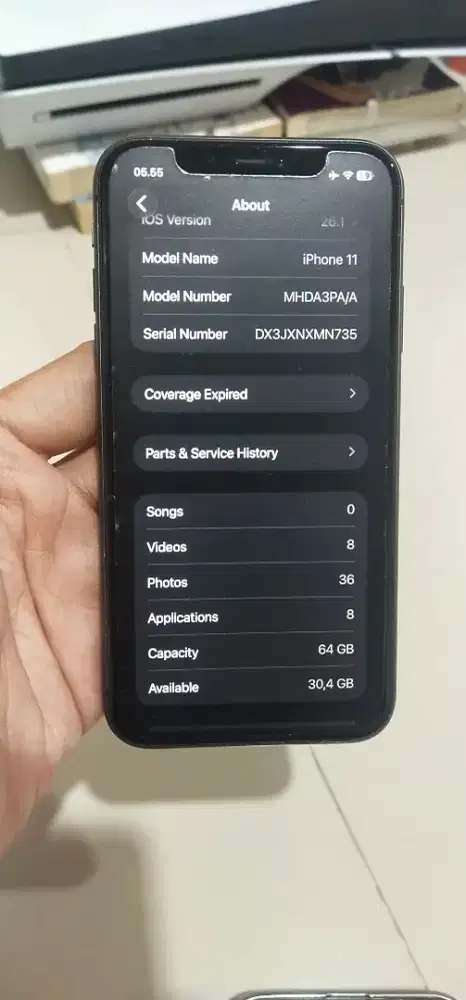 Jual iphone 11, 64gb resmi erafone