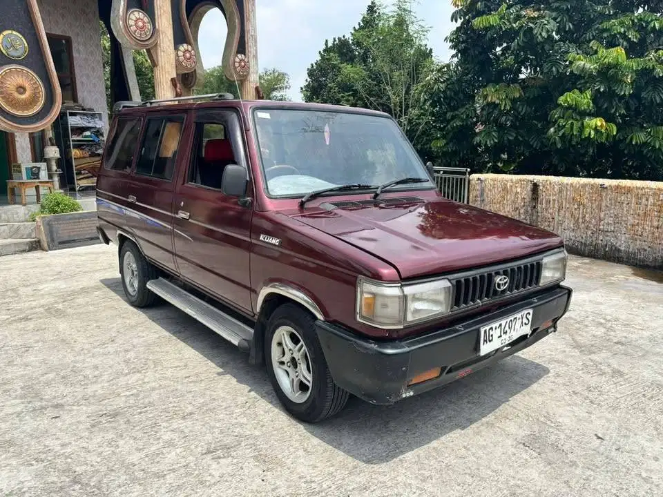1996 Toyota kijang Super 1.8 Plat AG mujiono mobil bekas sekoto kediri
