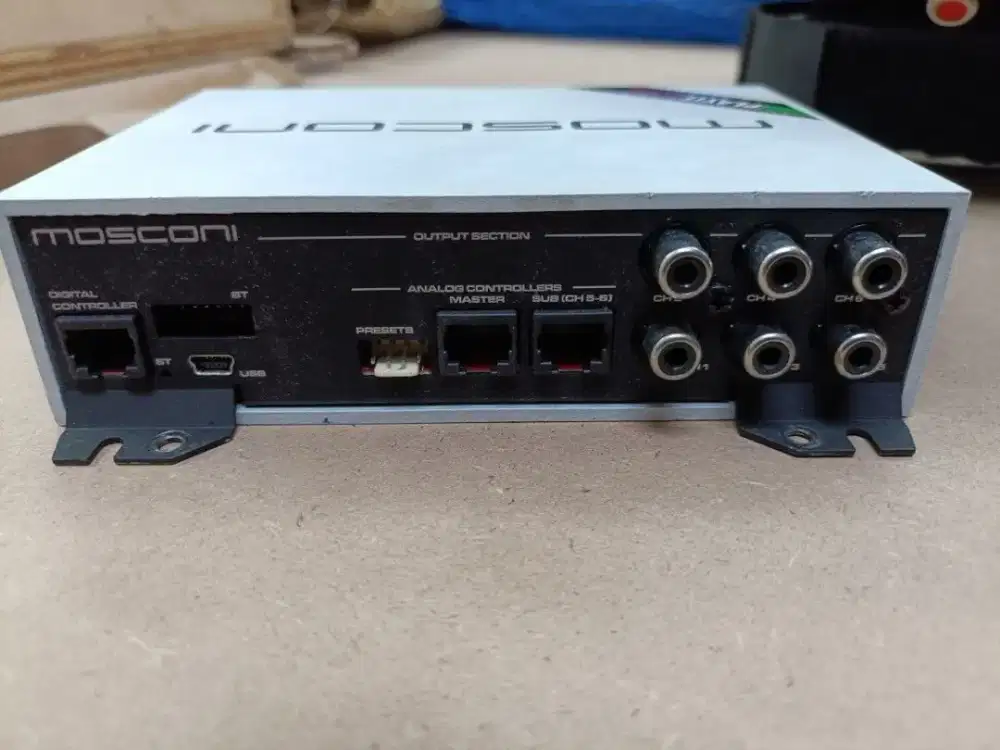 Mosconi DSP prosesor sinyal sistem audio mobil original