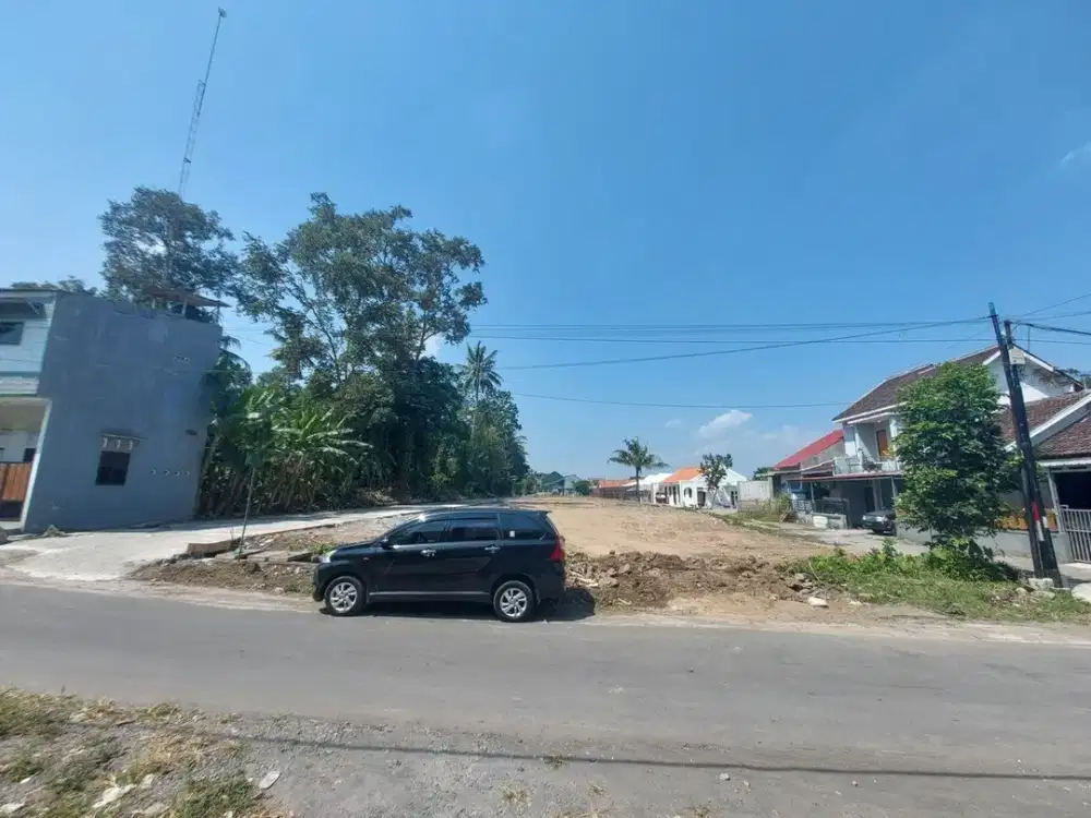 Tanah Strategis Wedomartani Dekat Jogja Bay Cocok Kos