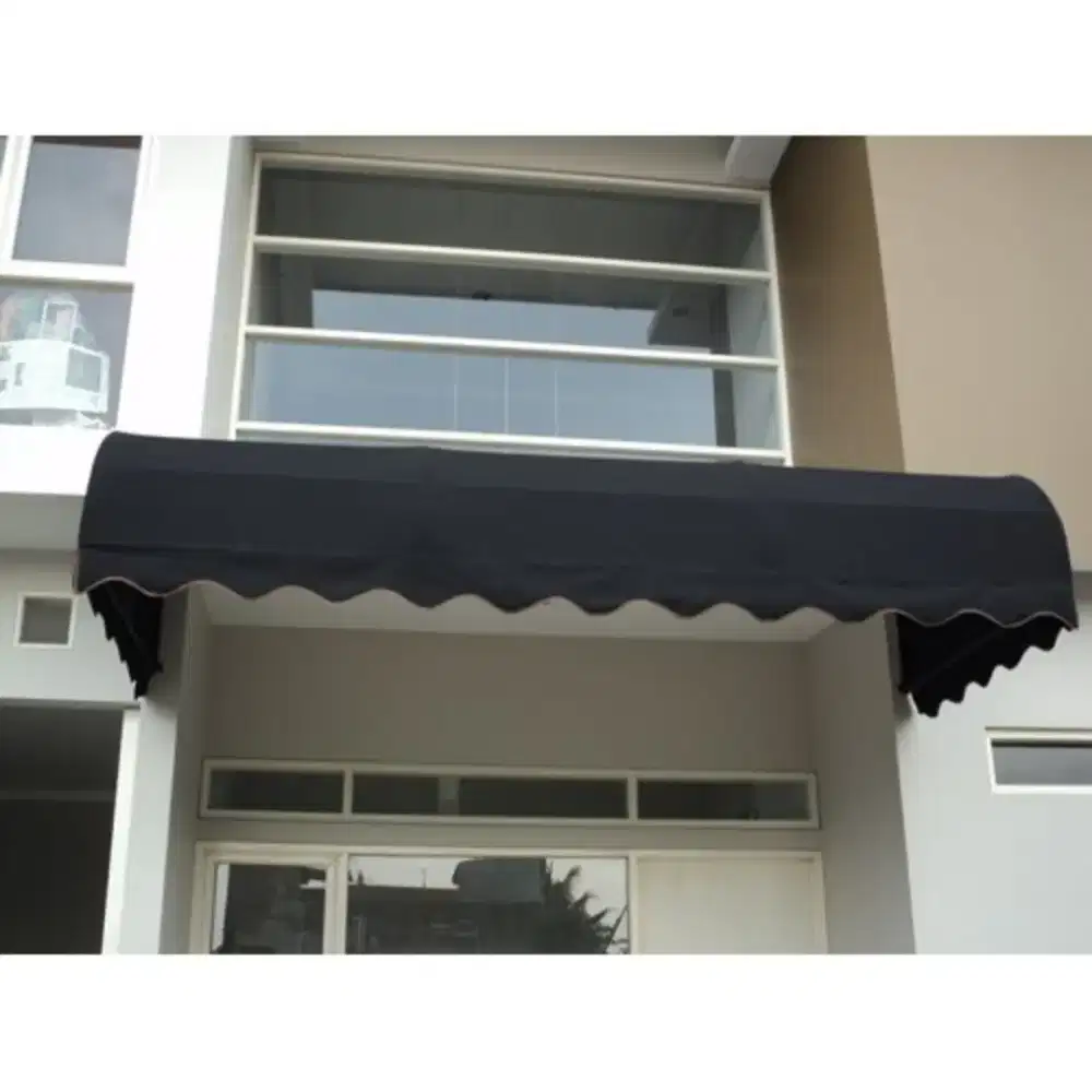 Kanopi auning model custom bahan anti air dan waterfrop