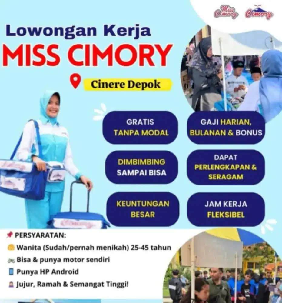 Lowongan kerja Miss Cimory