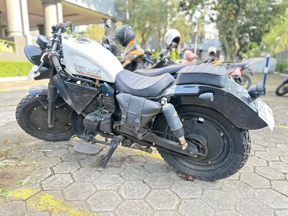 Modif ke Harley Sportster 48