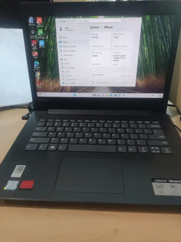 Ideapad 330 I5 8250u - RAM 12Gb - Hardisk SSD 500Gb