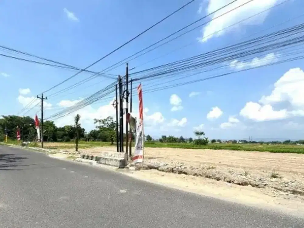 Tanah Dijual Jogja Mangku Jl. Raya Sambiroto Dekat Candi Sambisari