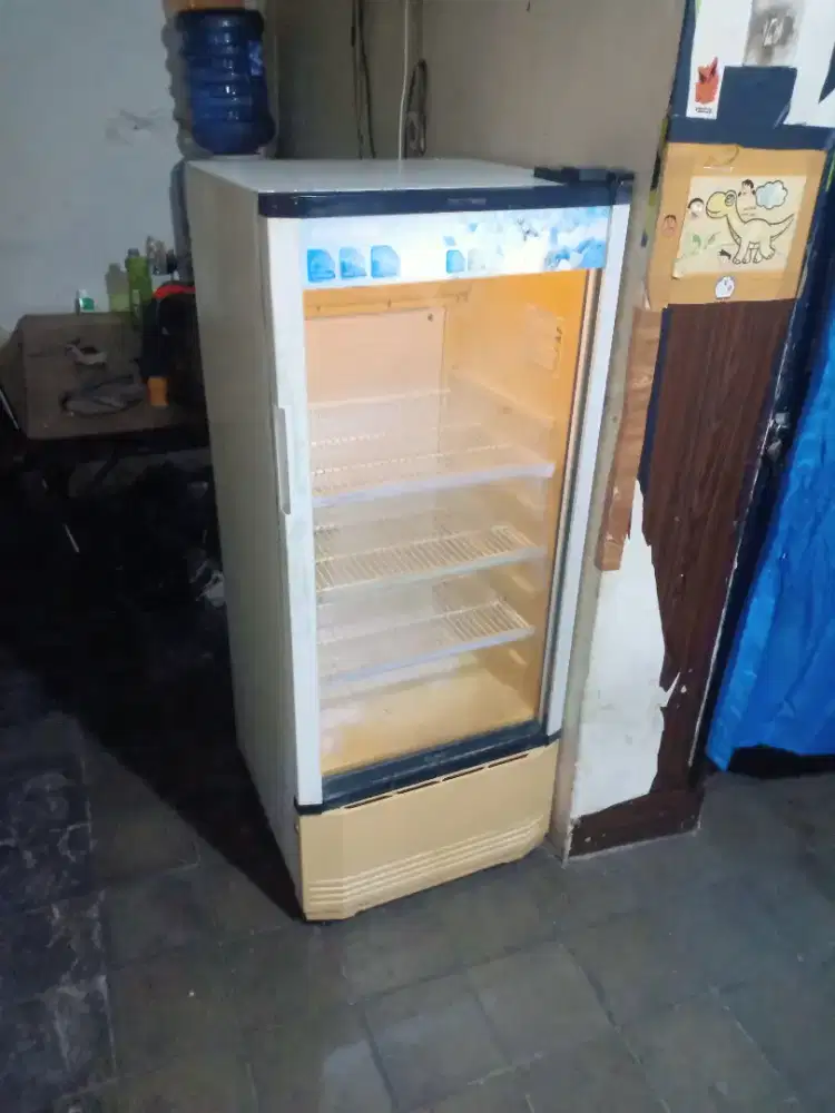 Jual showcase Polytron tiga tahap mesin ORI dngin merata bisa di antar