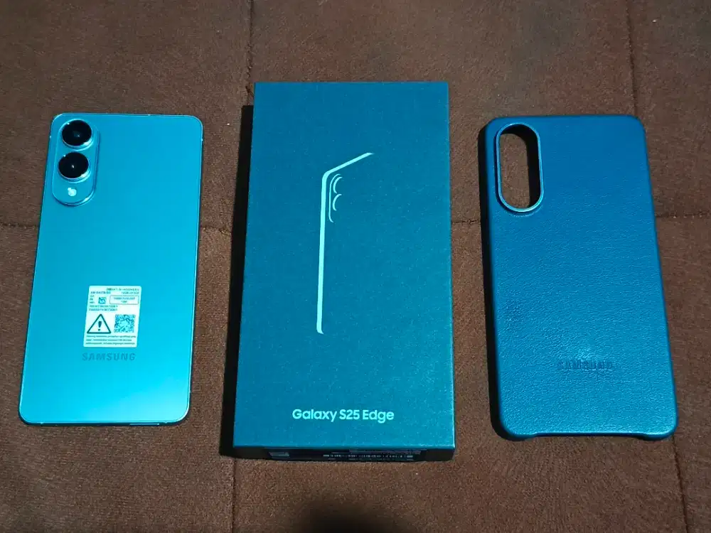 Samsung Galaxy S25 Edge 5G ram 12 internal 512 fulset ori like new