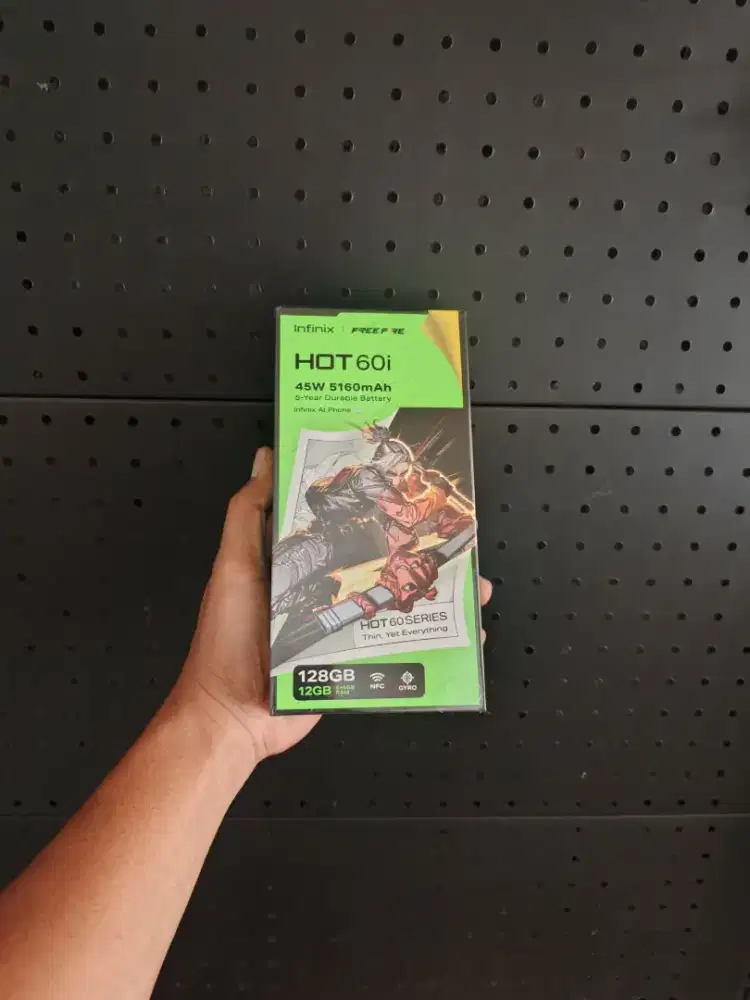 Berminat silahkan WA Infinix Hot 60i NFC 6+6/128 Garansi resmi 1thn