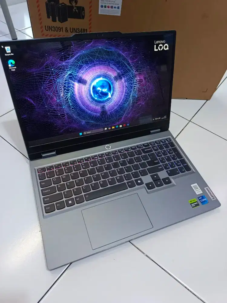DIJUAL LENOVO LOQ 15IRX9 INTEL CORE I7 - 13650HX NVIDIA RTX4050 SECOND