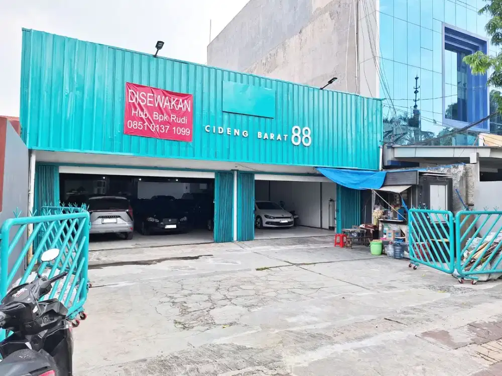 Disewa Gudang Cideng Barat 88 Ex JNT Gambir Sebelah Bank Mandiri Parkiran Luas Bebas Gage Lokasi Strategis 200m Turunan FlyOver Tanah Abang FreePPN