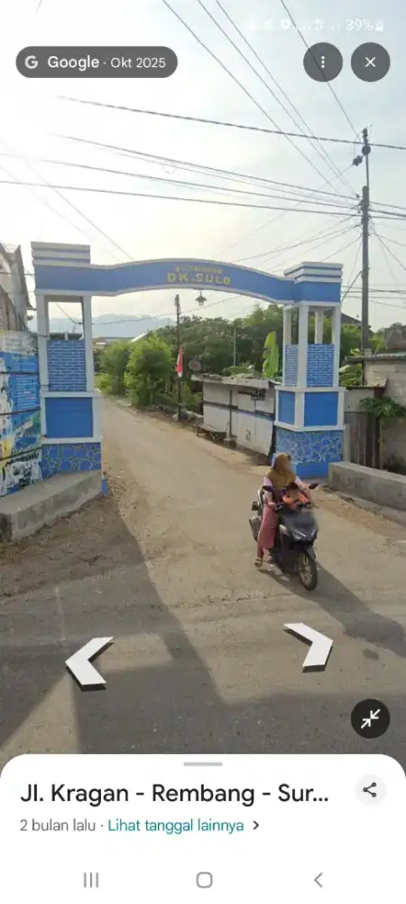 Tanah di jual (milik pribadi)