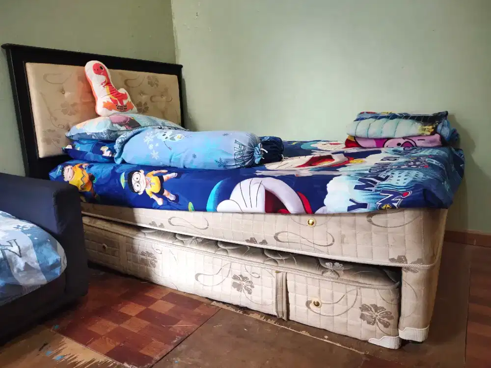 Kasur set sliding bekas uk 120x200