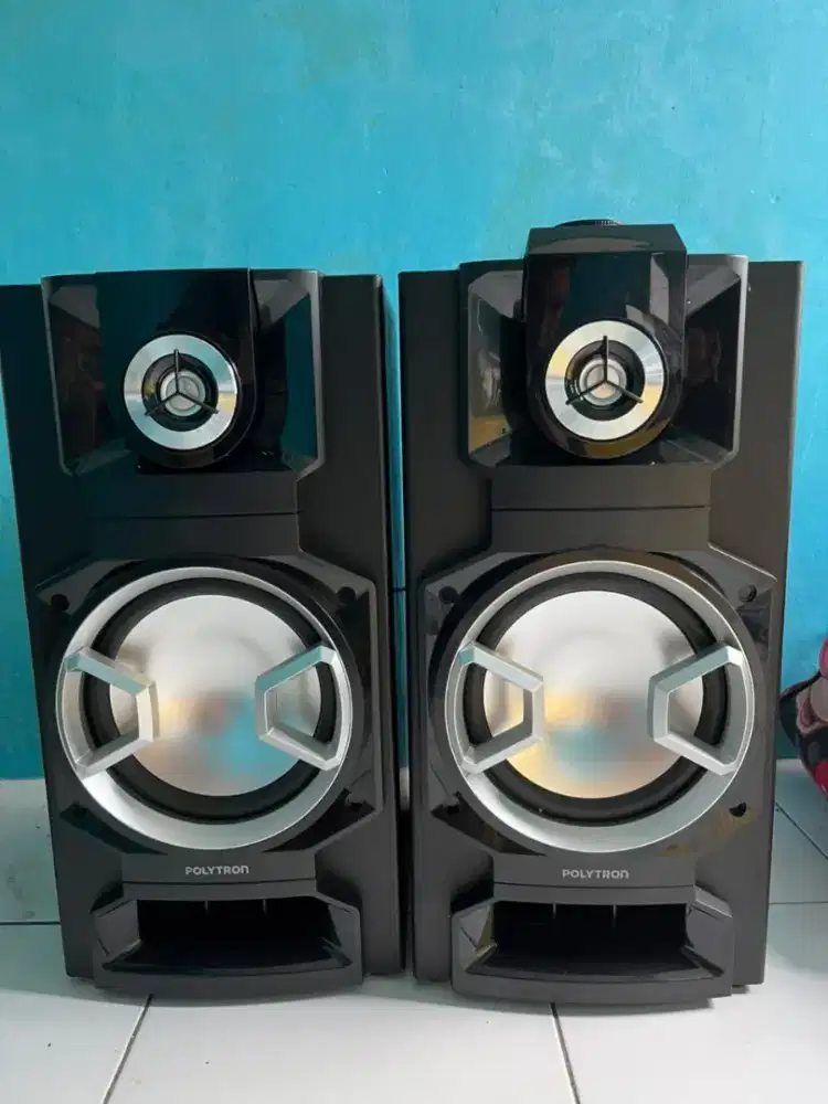 Jual speaker bluetooth merk Polytron+ mic Sony