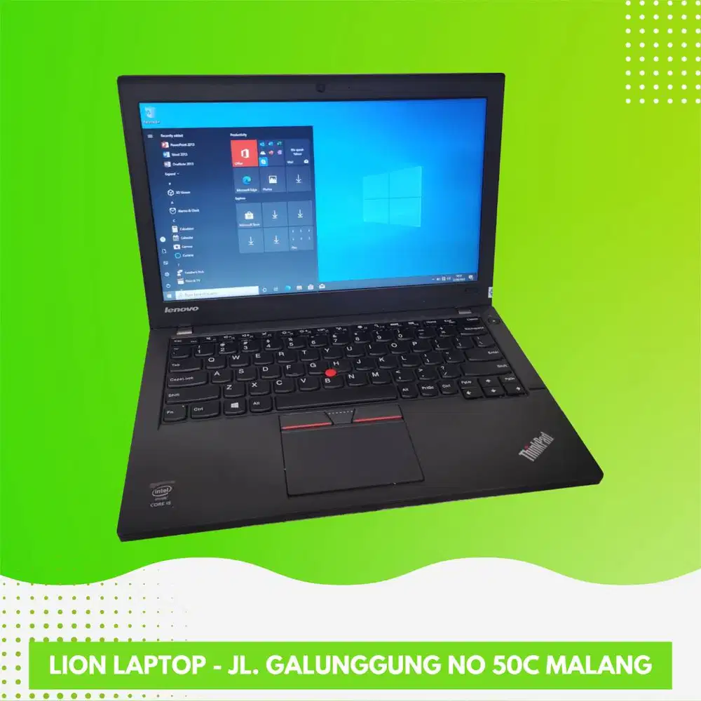 RAM 8GB SSD 256GB Core i5 Lenovo Thinkpad X250 [10|12]