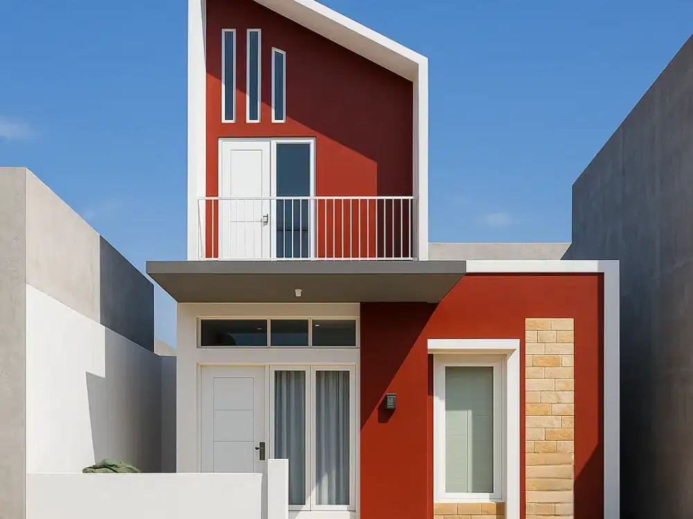 Penawaran Terbaik! Rumah 2 Lantai Harga 400 Jutaan Dekat Bandara dengan Free Kanopi, Pagar, dan Kitchen Set