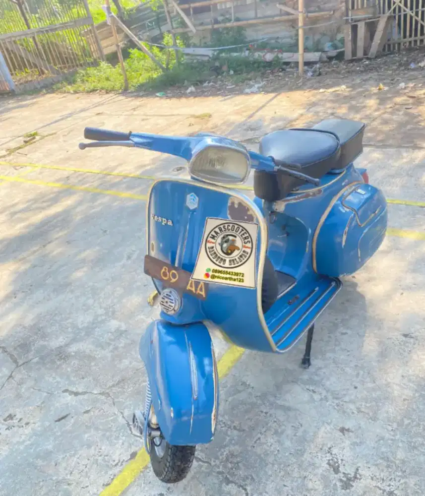 VESPA SUPER THN 79 PLAT D PAJAK OF