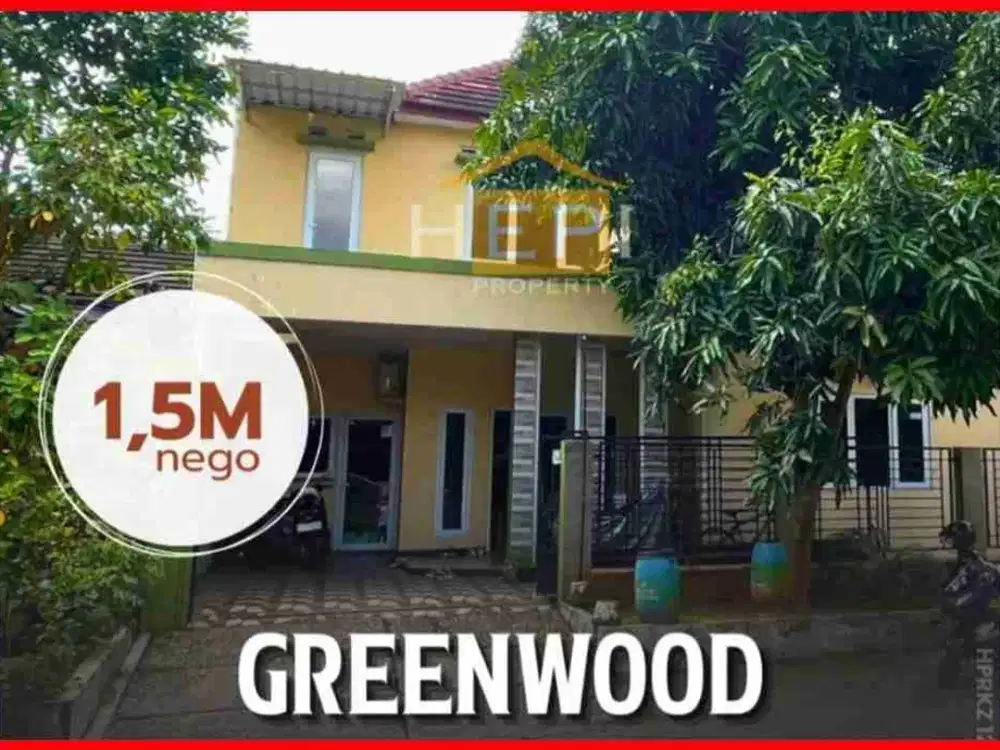 Rumah Hook  2Lt Siap Pakai di Greenwood