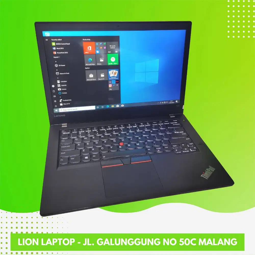 RAM 8GB SSD 256GB i5 Touchscreen Lenovo Thinkpad T470 [10|12]