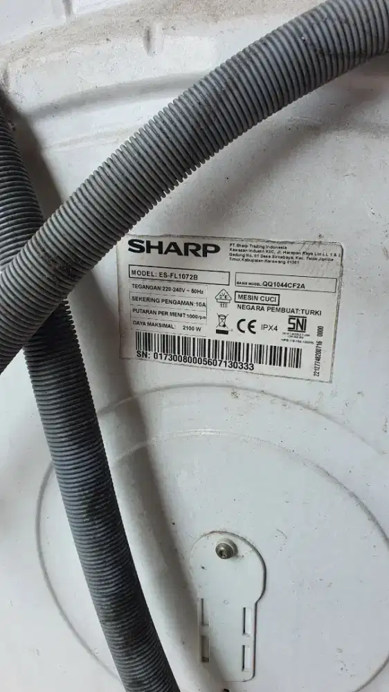 Mesin Cuci Sharp ES-FL1072B